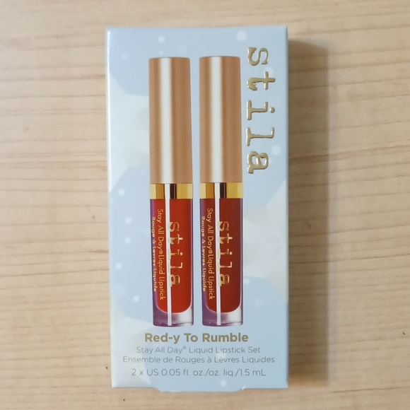 Stila Red-y To Rumble Stay All Day Liquid Lipstick Set - Picture 2 of 8